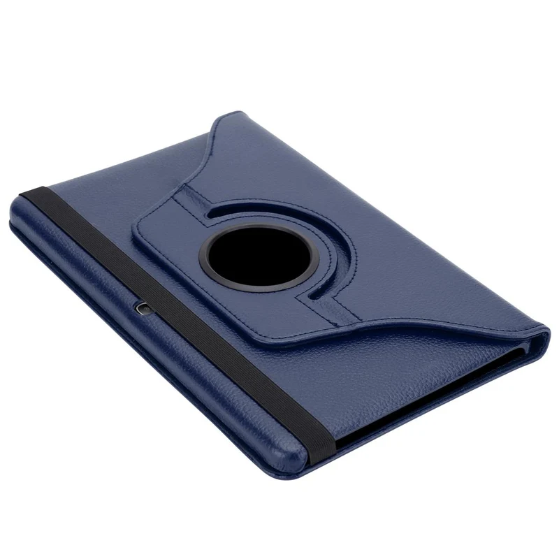 Cadorabo Tablet Hülle kompatibel mit Samsung Galaxy Tab 4 (10.1 Zoll) Schutzhülle OHNE Auto Wake Up, mit Standfunktion und Gummiband Verschluss