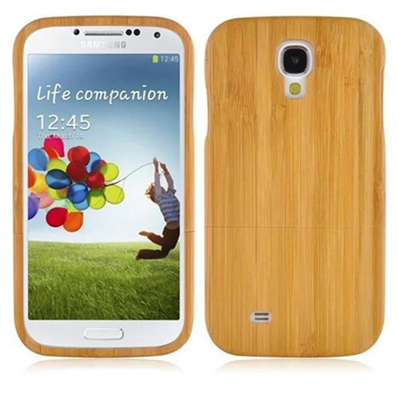 Cadorabo Hülle kompatibel mit Samsung Galaxy S4 - Handyhülle aus 100% Echtholz
