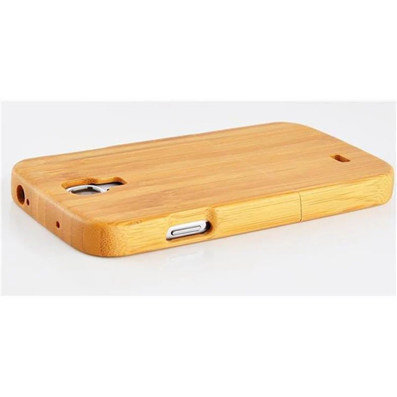 Cadorabo Hülle kompatibel mit Samsung Galaxy S4 - Handyhülle aus 100% Echtholz
