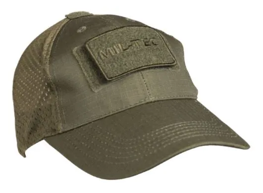 Mil-Tec Baseball Cap Netz Olive