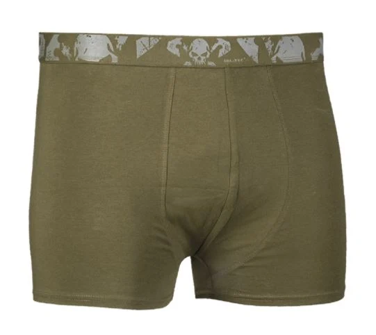 Mil-Tec Boxershort Skull 2er Pack Olive