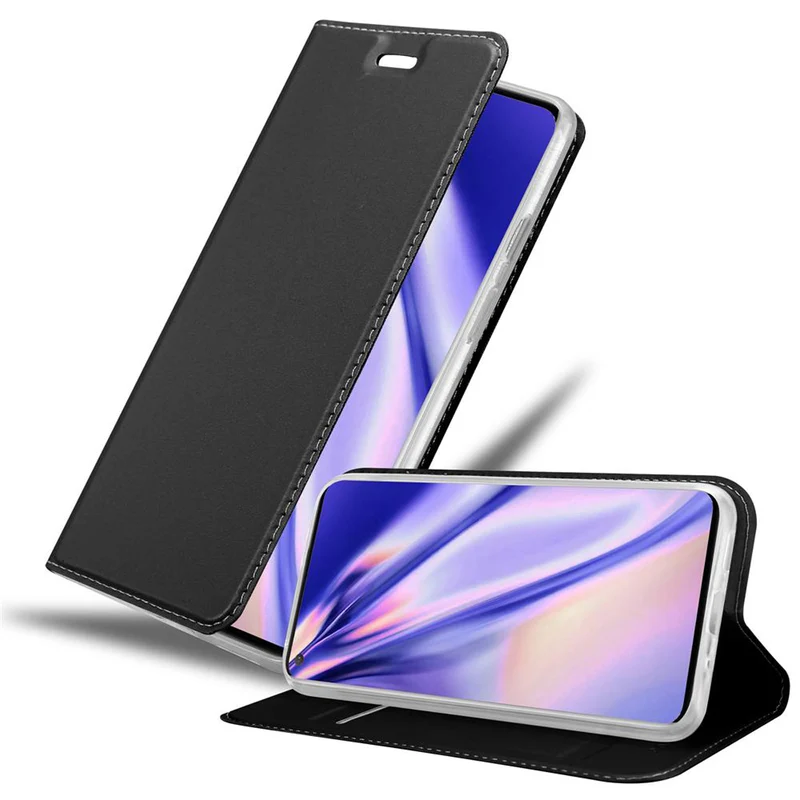 Cadorabo Hülle kompatibel mit OnePlus 8 Schutzhülle mit Magnetverschluss, Standfunktion und Kartenfach