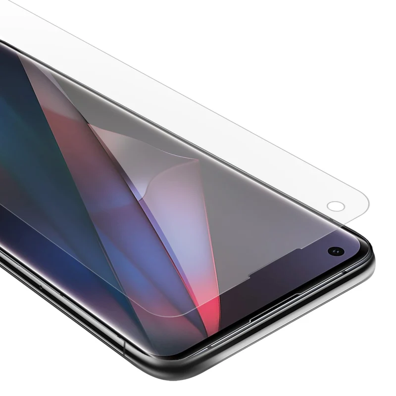 Cadorabo Panzer Folie kompatibel mit Oppo FIND X3 PRO - Schutzfolie Gehärtetes (Tempered) Display-Schutzglas in 9H Härte mit 3D Touch Kompatibilität