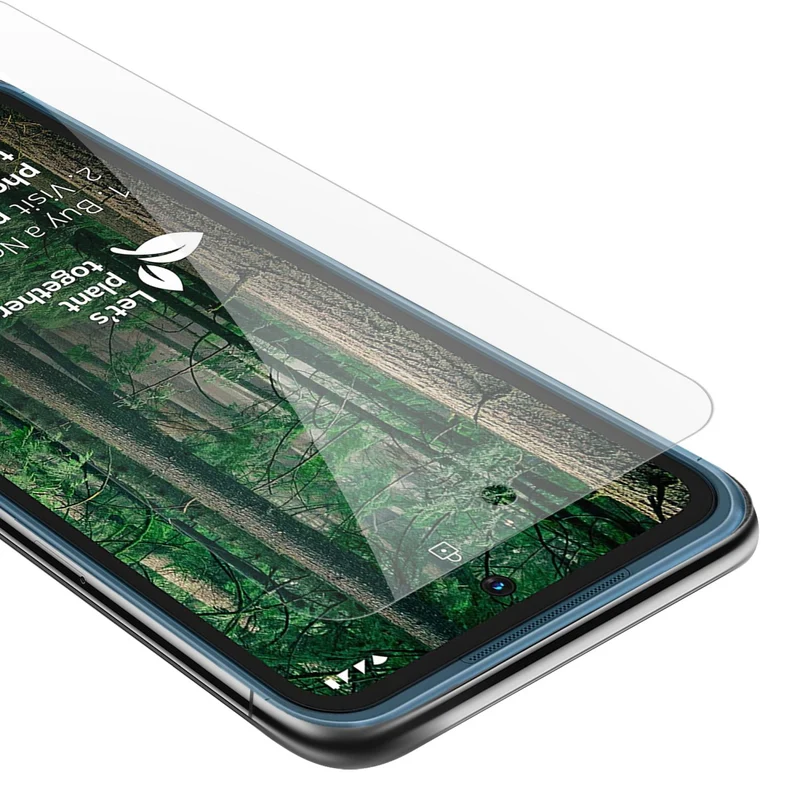 Cadorabo Panzer Folie kompatibel mit Nokia XR20 - Schutzfolie Gehärtetes (Tempered) Display-Schutzglas in 9H Härte mit 3D Touch Kompatibilität