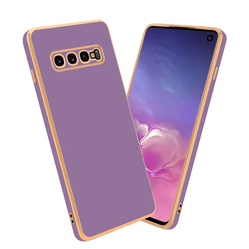 Cadorabo Hülle kompatibel mit Samsung Galaxy S10 PLUS TPU Silikon Case Cover