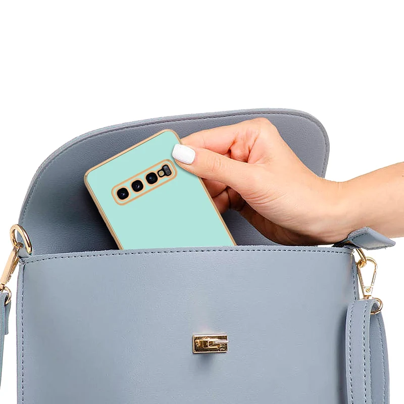 Cadorabo Hülle kompatibel mit Samsung Galaxy S10 PLUS TPU Silikon Case Cover