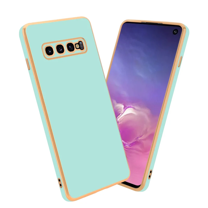 Cadorabo Hülle kompatibel mit Samsung Galaxy S10 4G TPU Silikon Case Cover