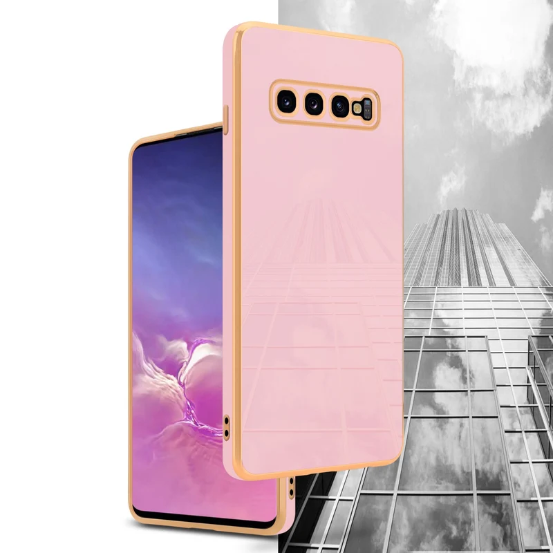 Cadorabo Hülle kompatibel mit Samsung Galaxy S10 4G TPU Silikon Case Cover