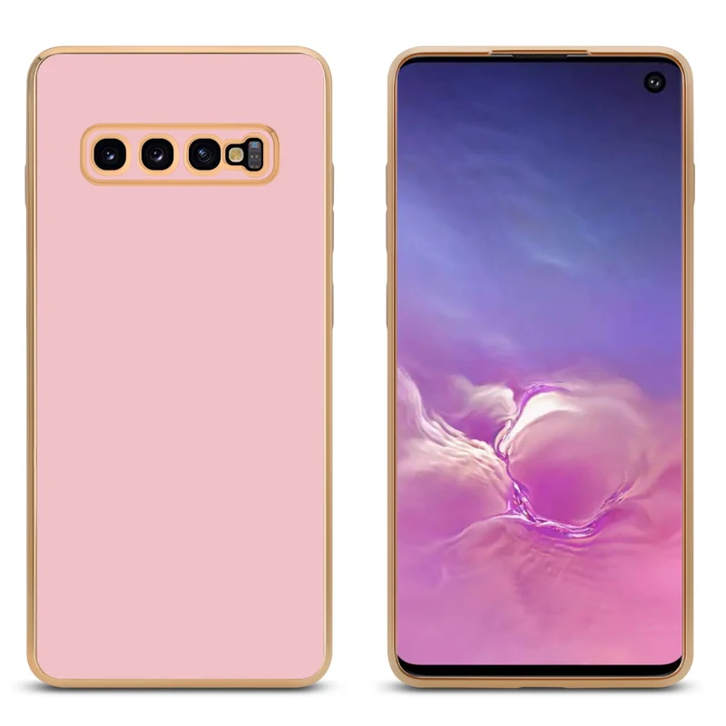 Cadorabo Hülle kompatibel mit Samsung Galaxy S10 4G TPU Silikon Case Cover