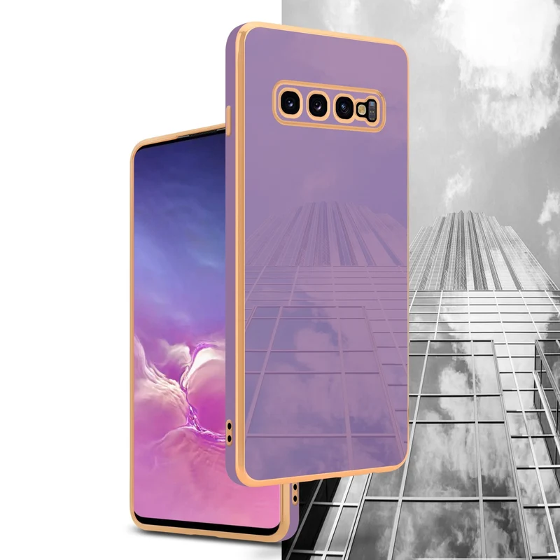 Cadorabo Hülle kompatibel mit Samsung Galaxy S10 4G TPU Silikon Case Cover