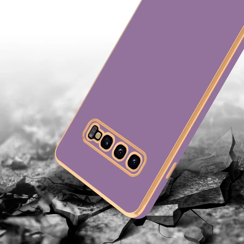 Cadorabo Hülle kompatibel mit Samsung Galaxy S10 4G TPU Silikon Case Cover