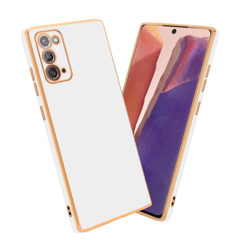 Cadorabo Hülle kompatibel mit Samsung Galaxy NOTE 20 TPU Silikon Case Cover