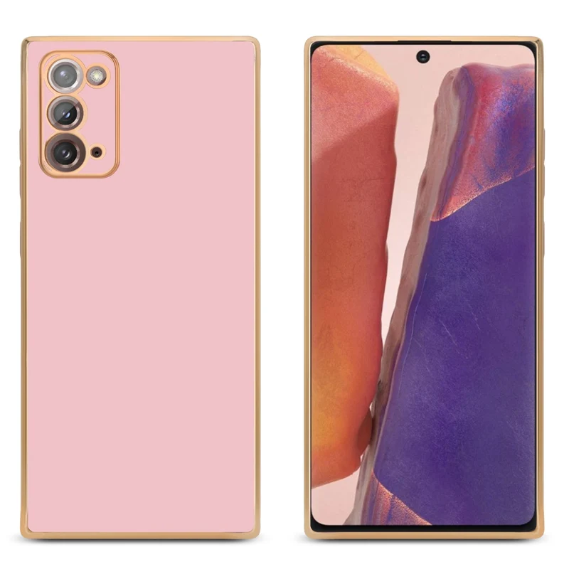 Cadorabo Hülle kompatibel mit Samsung Galaxy NOTE 20 TPU Silikon Case Cover