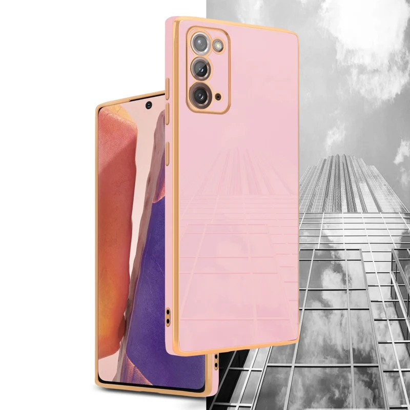 Cadorabo Hülle kompatibel mit Samsung Galaxy NOTE 20 TPU Silikon Case Cover