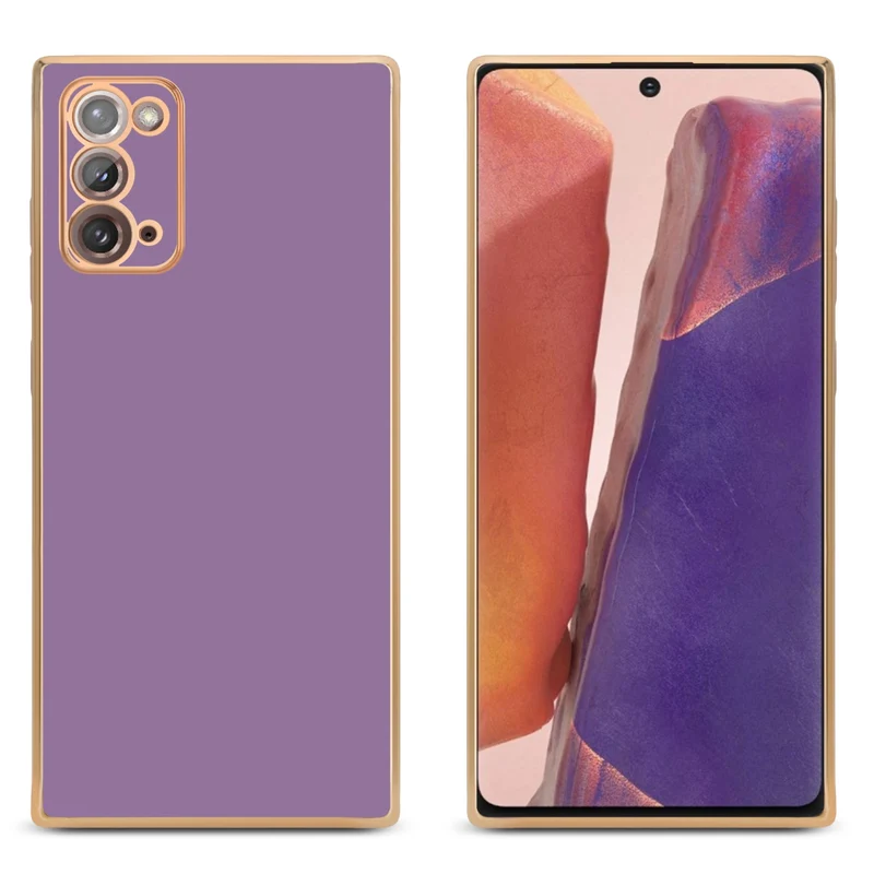 Cadorabo Hülle kompatibel mit Samsung Galaxy NOTE 20 TPU Silikon Case Cover