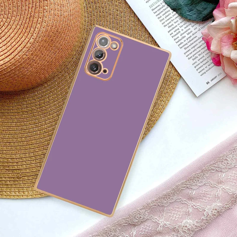 Cadorabo Hülle kompatibel mit Samsung Galaxy NOTE 20 TPU Silikon Case Cover