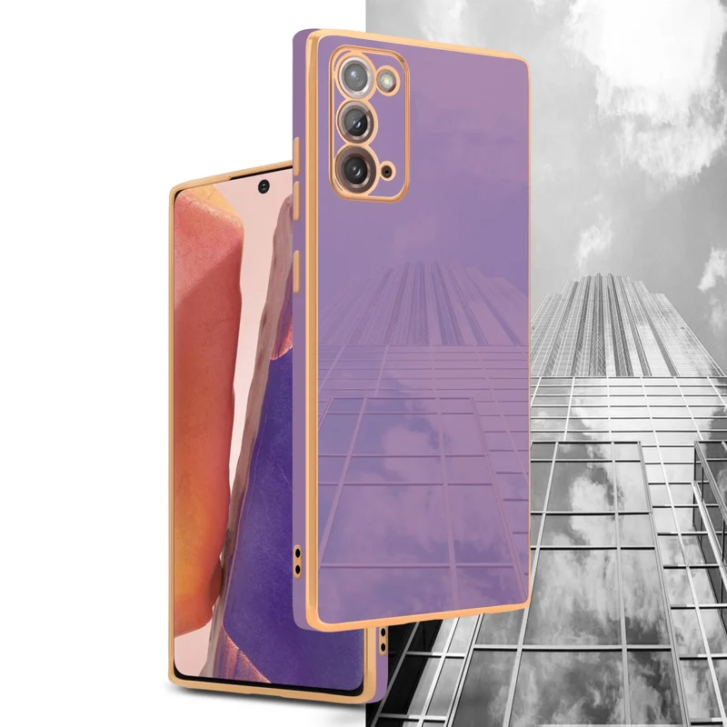 Cadorabo Hülle kompatibel mit Samsung Galaxy NOTE 20 TPU Silikon Case Cover