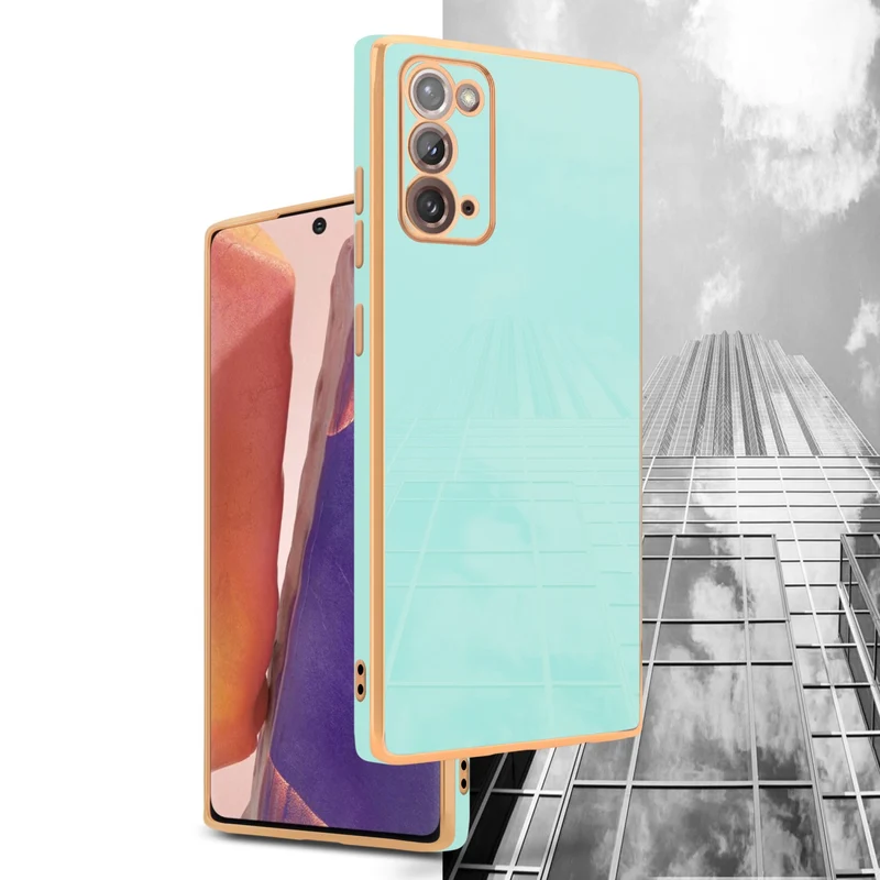 Cadorabo Hülle kompatibel mit Samsung Galaxy NOTE 20 TPU Silikon Case Cover