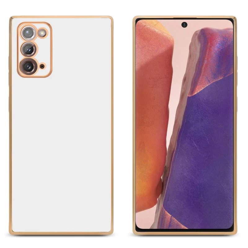 Cadorabo Hülle kompatibel mit Samsung Galaxy NOTE 20 TPU Silikon Case Cover