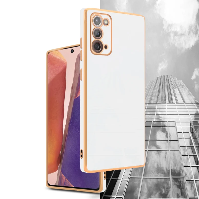 Cadorabo Hülle kompatibel mit Samsung Galaxy NOTE 20 TPU Silikon Case Cover