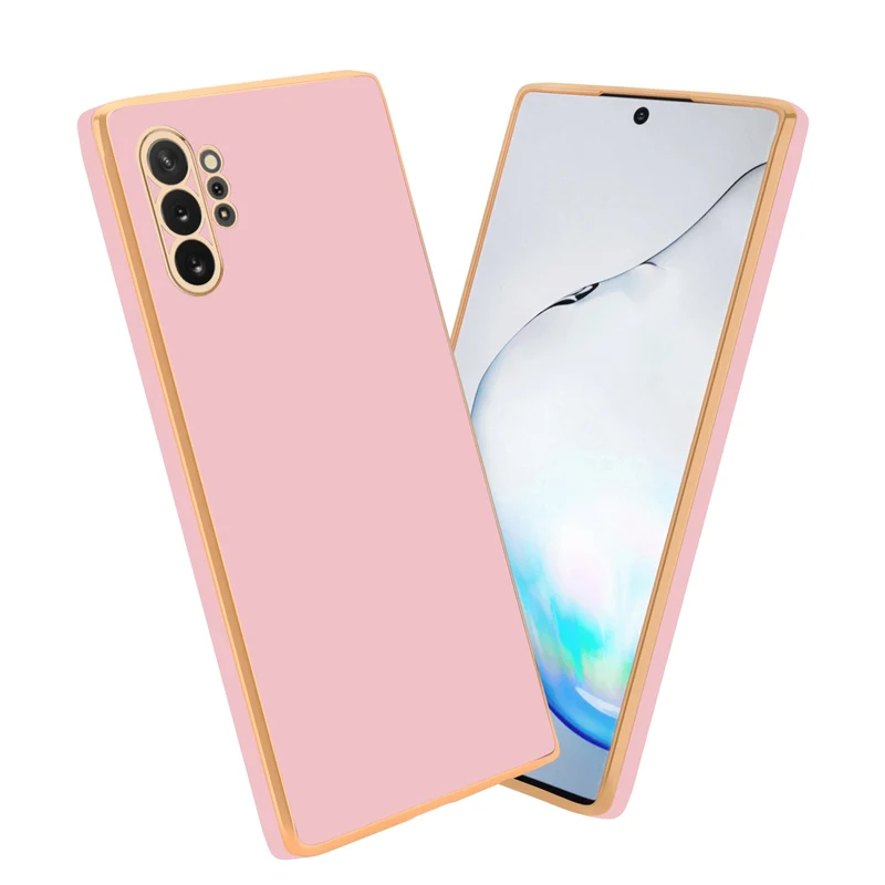 Cadorabo Hülle kompatibel mit Samsung Galaxy NOTE 10 PLUS TPU Silikon Case Cover