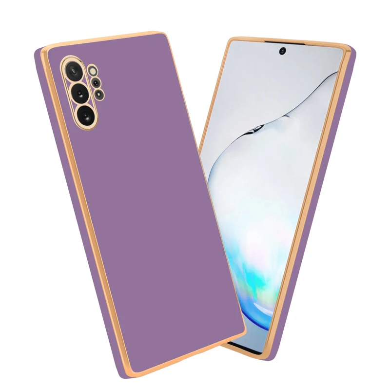 Cadorabo Hülle kompatibel mit Samsung Galaxy NOTE 10 PLUS TPU Silikon Case Cover