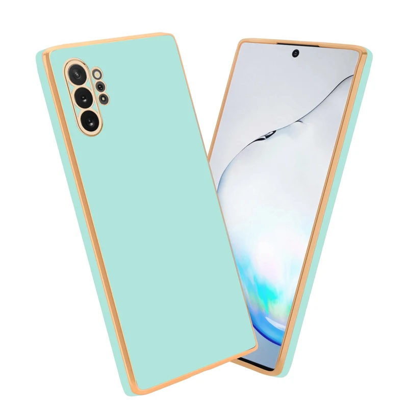 Cadorabo Hülle kompatibel mit Samsung Galaxy NOTE 10 PLUS TPU Silikon Case Cover