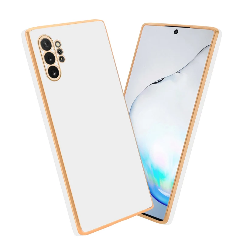 Cadorabo Hülle kompatibel mit Samsung Galaxy NOTE 10 PLUS TPU Silikon Case Cover