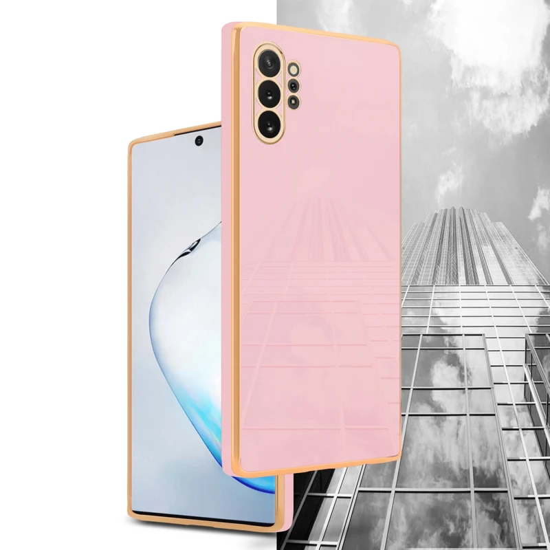 Cadorabo Hülle kompatibel mit Samsung Galaxy NOTE 10 PLUS TPU Silikon Case Cover