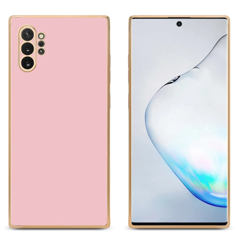 Cadorabo Hülle kompatibel mit Samsung Galaxy NOTE 10 PLUS TPU Silikon Case Cover