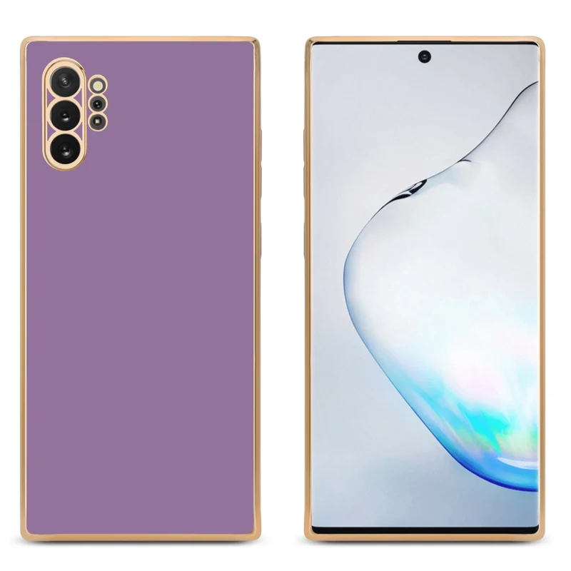 Cadorabo Hülle kompatibel mit Samsung Galaxy NOTE 10 PLUS TPU Silikon Case Cover