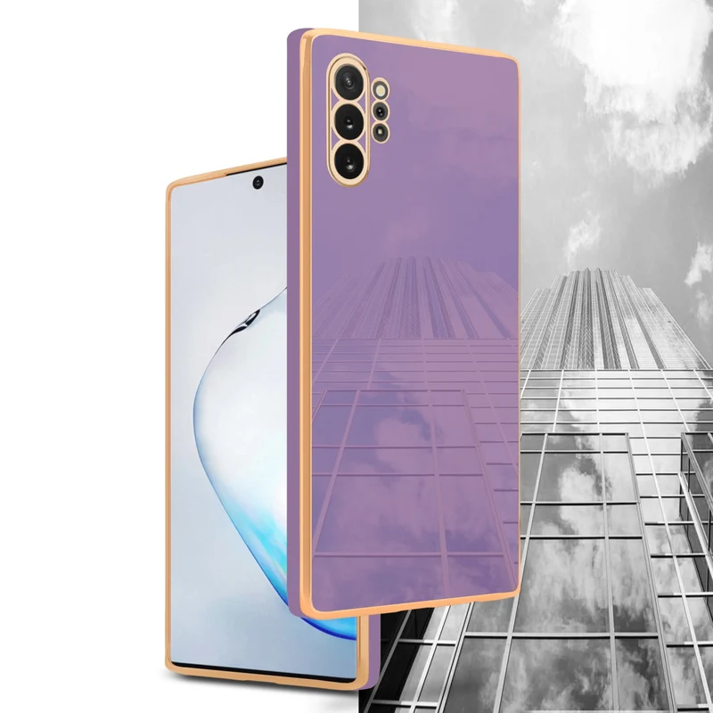 Cadorabo Hülle kompatibel mit Samsung Galaxy NOTE 10 PLUS TPU Silikon Case Cover
