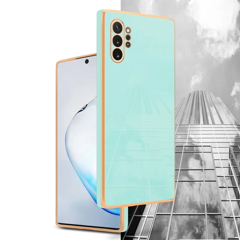 Cadorabo Hülle kompatibel mit Samsung Galaxy NOTE 10 PLUS TPU Silikon Case Cover