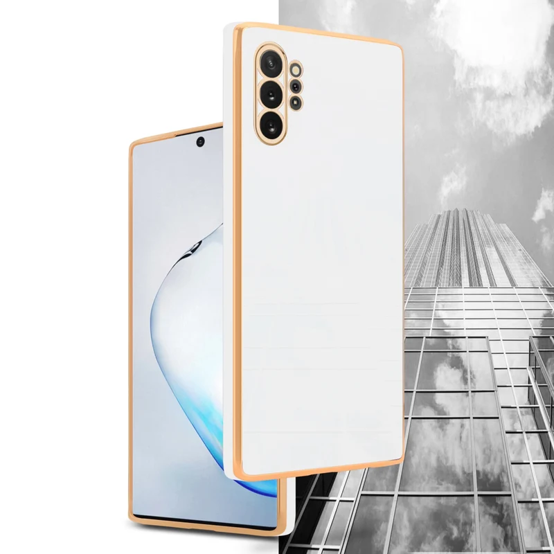 Cadorabo Hülle kompatibel mit Samsung Galaxy NOTE 10 PLUS TPU Silikon Case Cover