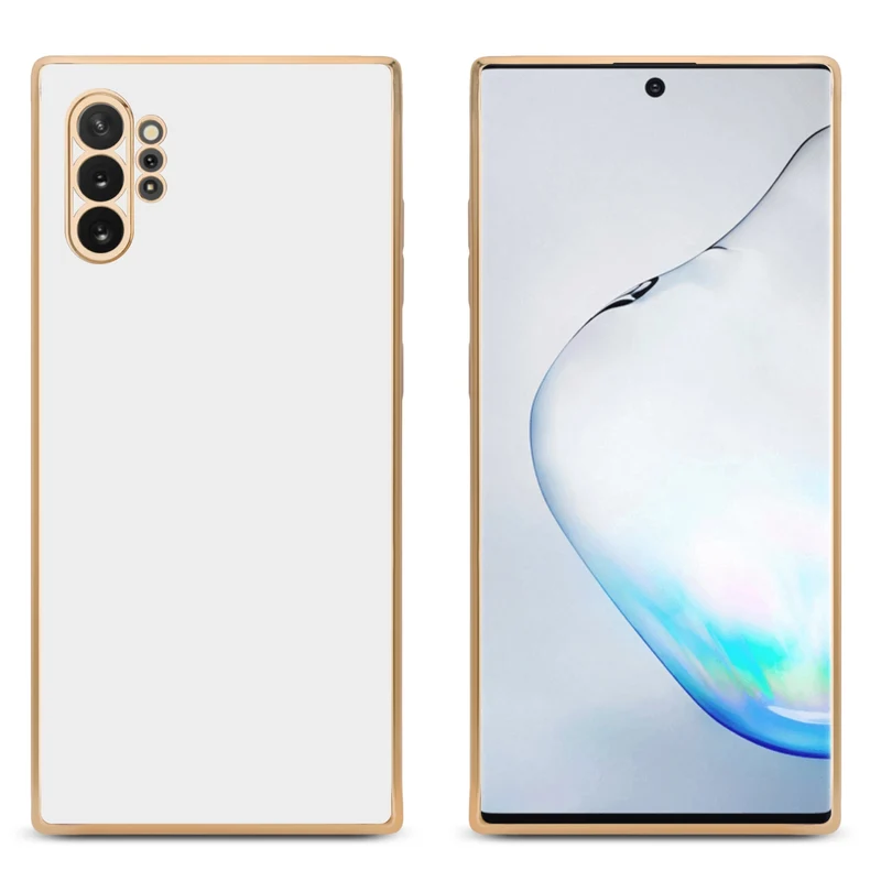 Cadorabo Hülle kompatibel mit Samsung Galaxy NOTE 10 PLUS TPU Silikon Case Cover