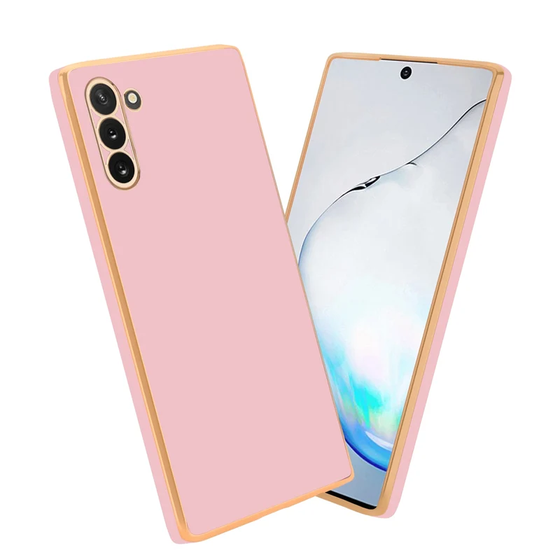 Cadorabo Hülle kompatibel mit Samsung Galaxy NOTE 10 TPU Silikon Case Cover