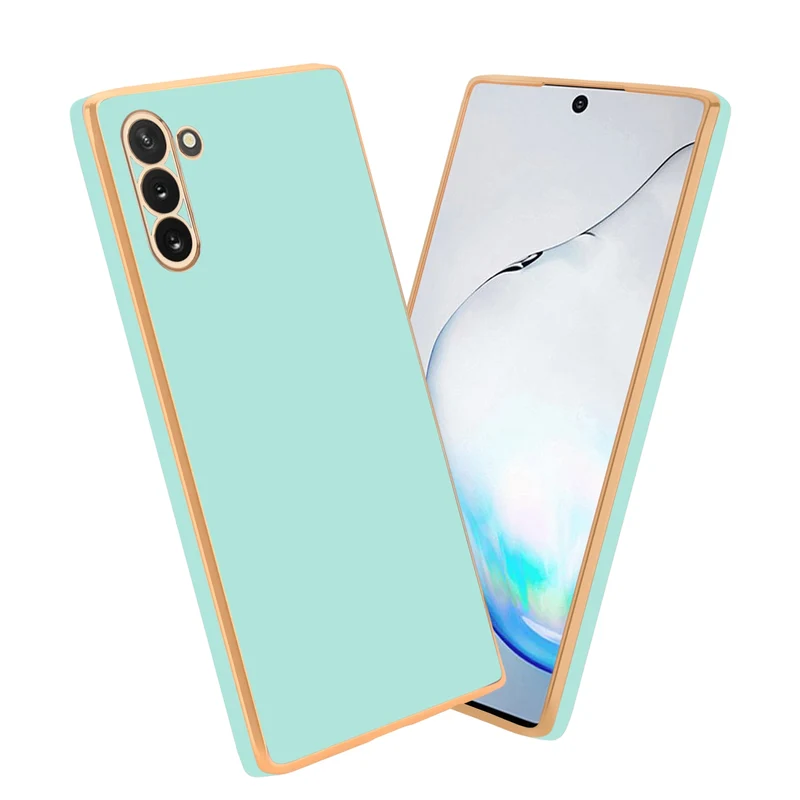 Cadorabo Hülle kompatibel mit Samsung Galaxy NOTE 10 TPU Silikon Case Cover
