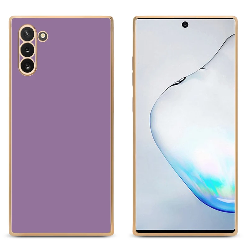 Cadorabo Hülle kompatibel mit Samsung Galaxy NOTE 10 TPU Silikon Case Cover