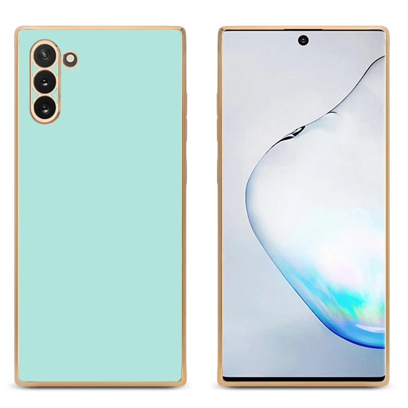 Cadorabo Hülle kompatibel mit Samsung Galaxy NOTE 10 TPU Silikon Case Cover