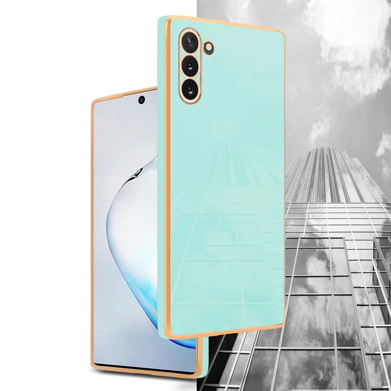 Cadorabo Hülle kompatibel mit Samsung Galaxy NOTE 10 TPU Silikon Case Cover