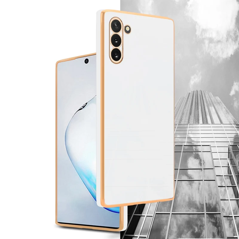 Cadorabo Hülle kompatibel mit Samsung Galaxy NOTE 10 TPU Silikon Case Cover