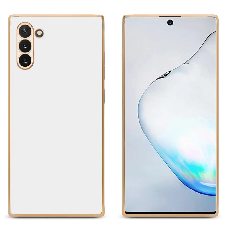 Cadorabo Hülle kompatibel mit Samsung Galaxy NOTE 10 TPU Silikon Case Cover