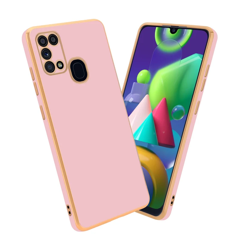 Cadorabo Hülle kompatibel mit Samsung Galaxy M31 TPU Silikon Case Cover