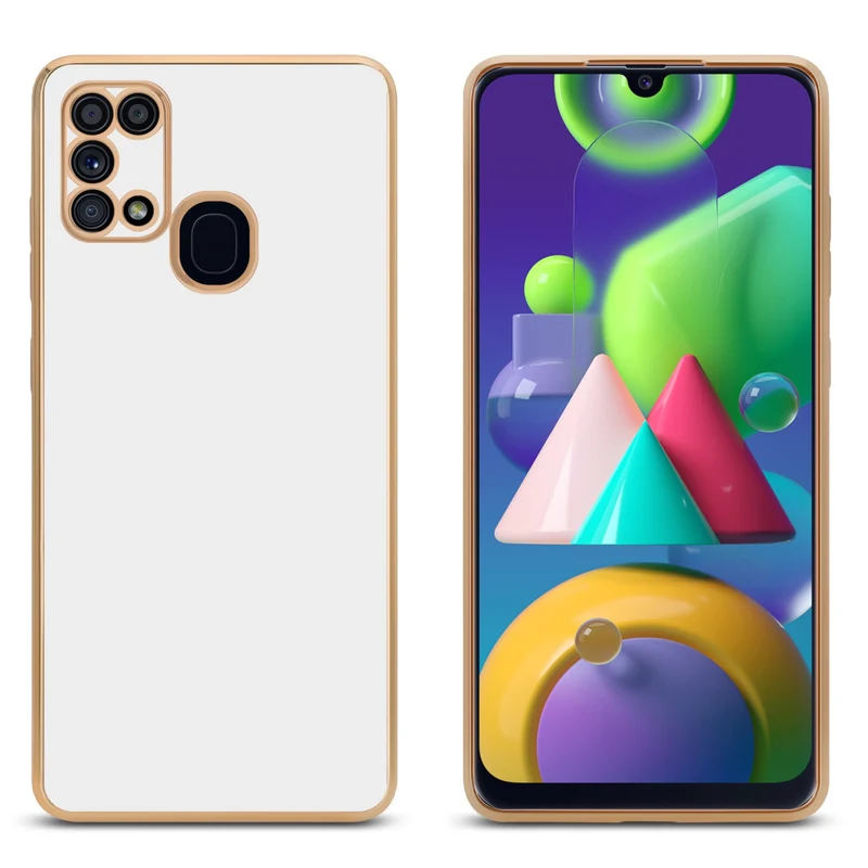 Cadorabo Hülle kompatibel mit Samsung Galaxy M31 TPU Silikon Case Cover