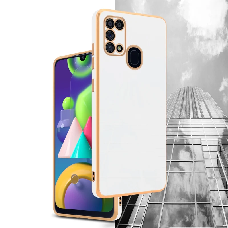 Cadorabo Hülle kompatibel mit Samsung Galaxy M31 TPU Silikon Case Cover
