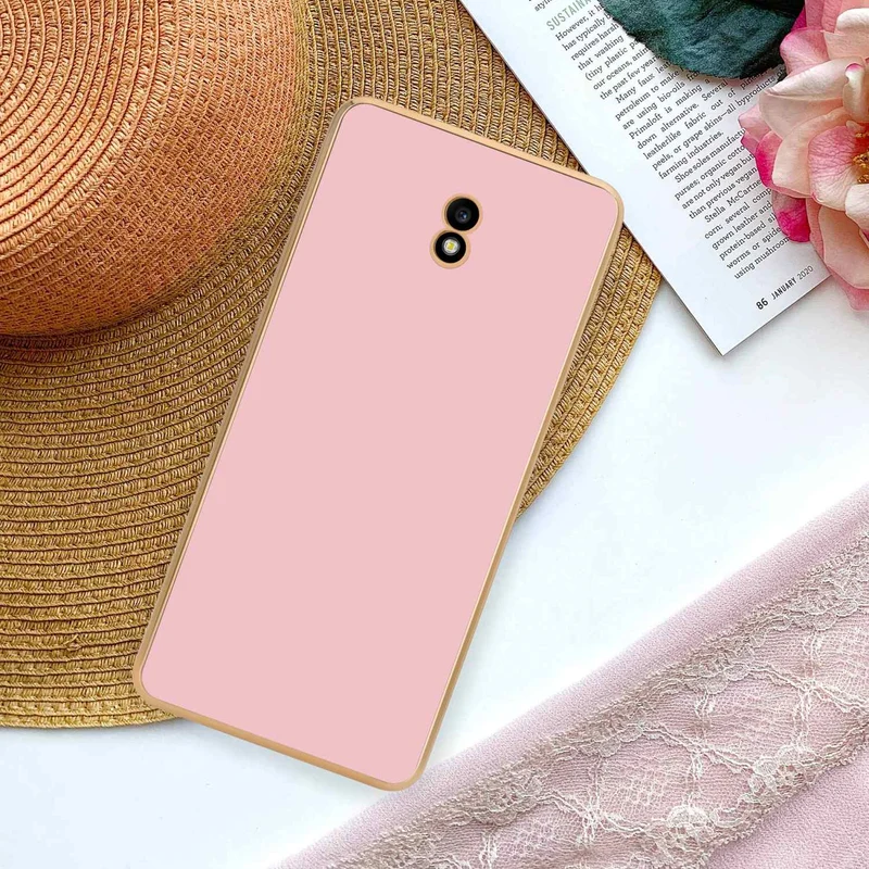 Cadorabo Hülle kompatibel mit Samsung Galaxy J7 2017 TPU Silikon Case Cover
