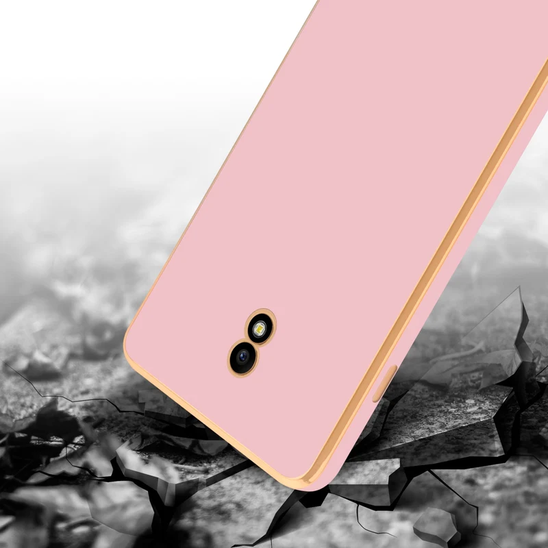 Cadorabo Hülle kompatibel mit Samsung Galaxy J7 2017 TPU Silikon Case Cover