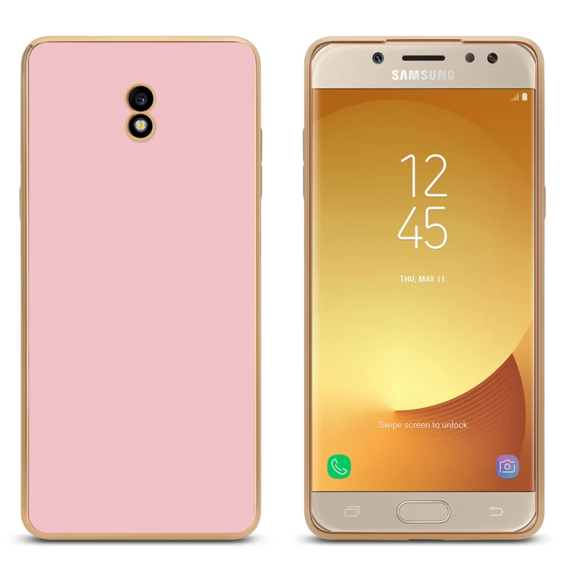 Cadorabo Hülle kompatibel mit Samsung Galaxy J3 2017 TPU Silikon Case Cover