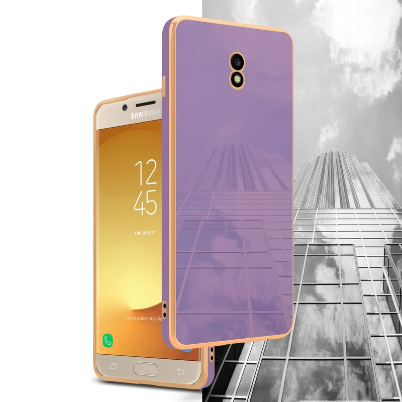 Cadorabo Hülle kompatibel mit Samsung Galaxy J3 2017 TPU Silikon Case Cover