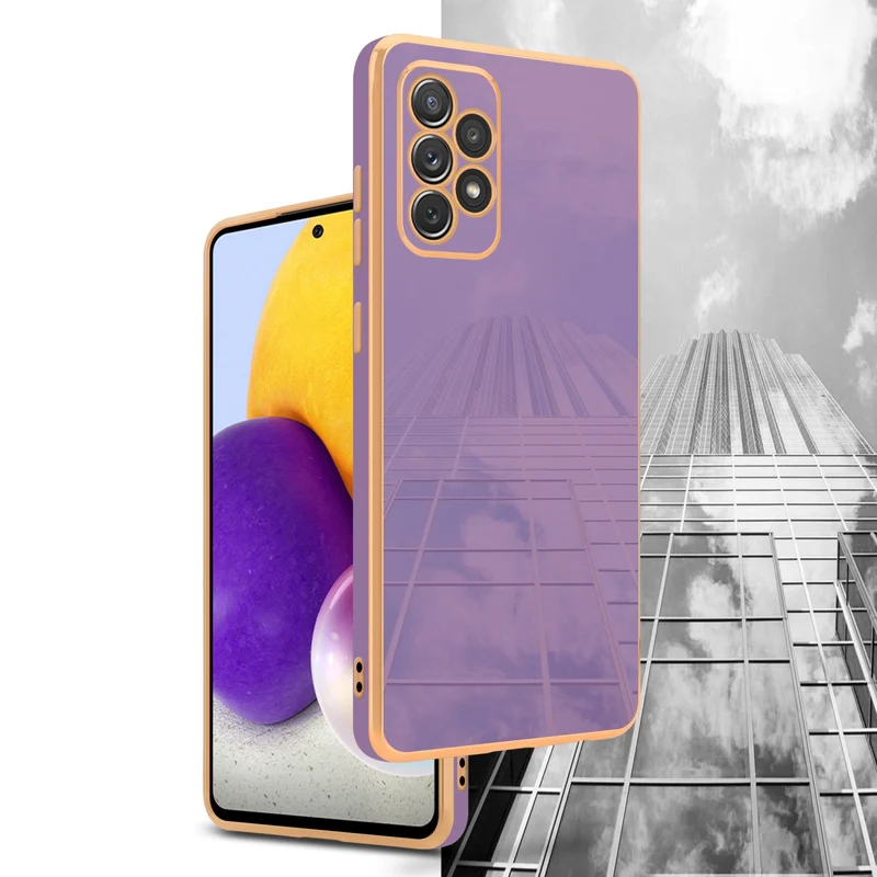 Cadorabo Hülle kompatibel mit Samsung Galaxy A72 4G / 5G TPU Silikon Case Cover